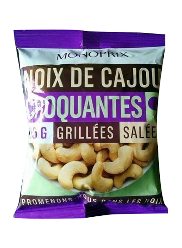 

Monoprix Roasted and Salted Cashew, 125g