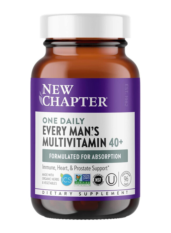 

New Chapter One Daily Every Man's Multivitamin Tablets 40+, 341g
