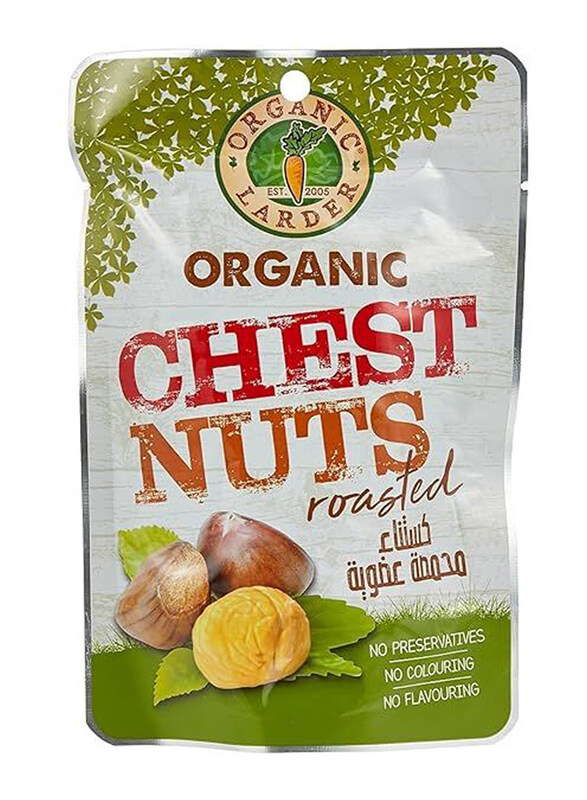 

Organic Larder Roasted Chestnuts, 100g