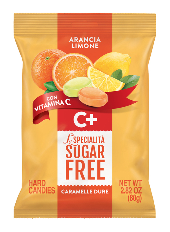 

Serra Sugar Free Orange and Lemon Flavour Candies with Vitamin C, 80g