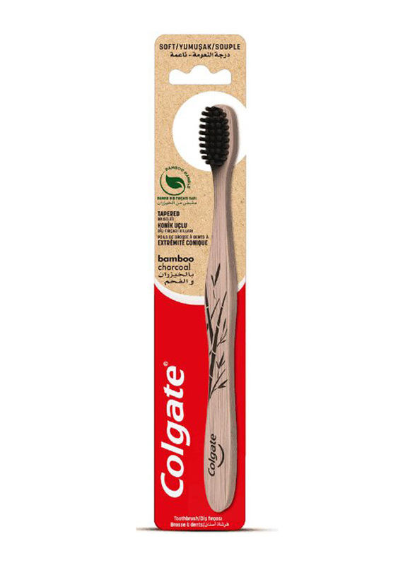 Colgate Charcoal Bamboo Soft Toothbrush