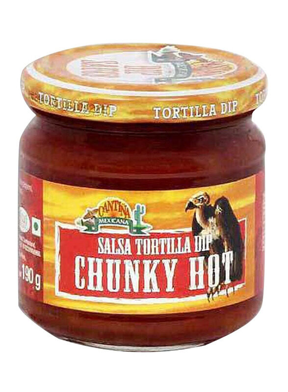 

Cantina Mexicana Chunky Salsa Hot for Tortilla Chips, 190g