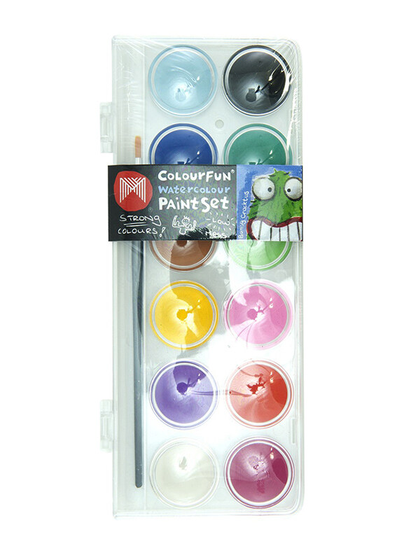 

Micador Jr. Watercolour Palette, 12 Colours, Multicolour
