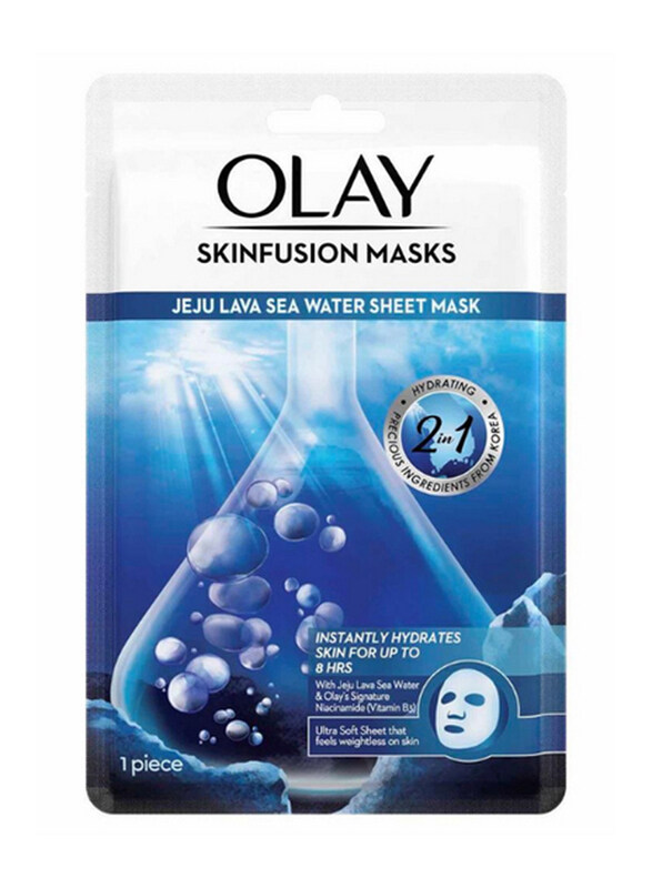 

Olay Jeju Lava Sea Water Sheet Mask, 1 Piece