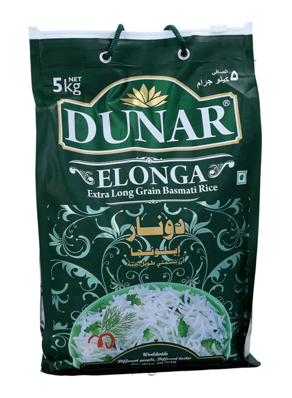 

Dunar Elonga V1121 Basmati Rice, 5 Kg