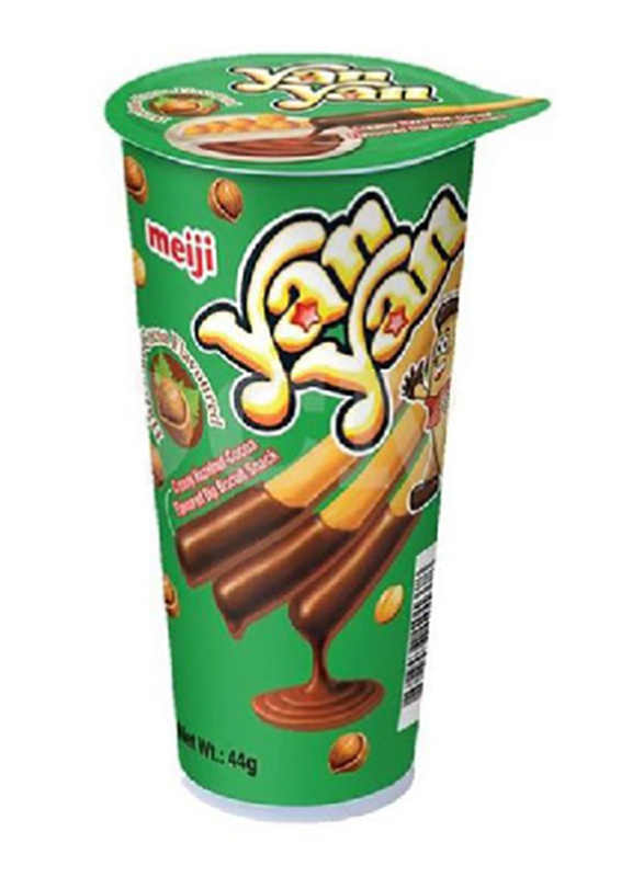 Meiji Yan Yan Milk Chocolate Cream Biscuits, 44g