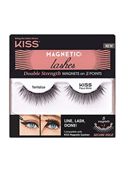 Kiss Magnetic Eyelashes, 1 Pair, KMEL04C, Black