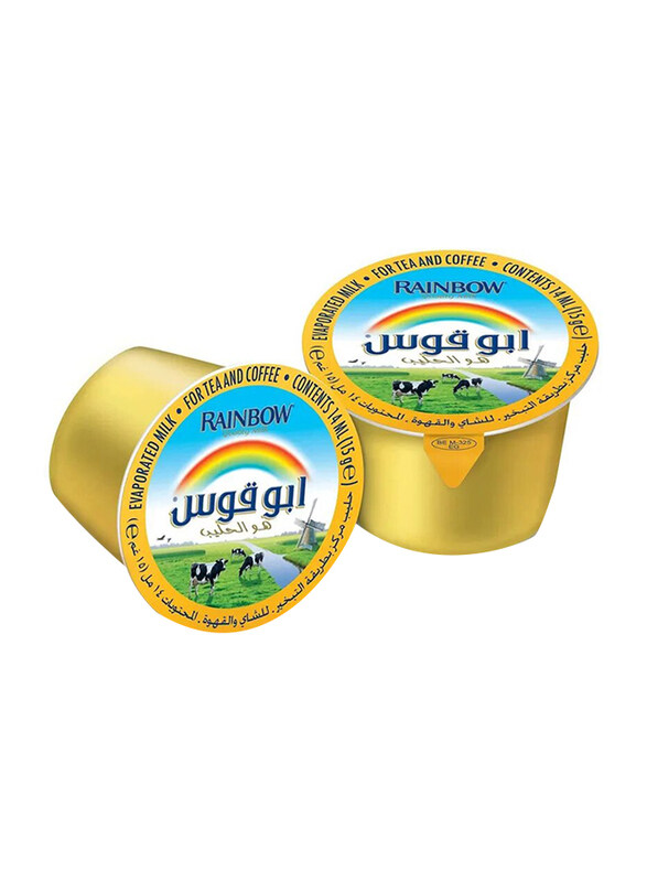 

Rainbow Evaporated Milk Portions, 50 x 14ml