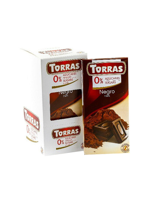 

Torras Sugar-Free & Gluten-Free Dark Chocolate, 75g