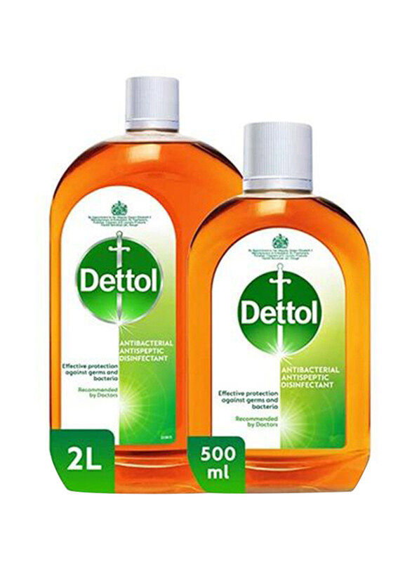 

Dettol Antiseptic Liquid, 2 Liters + 500ml