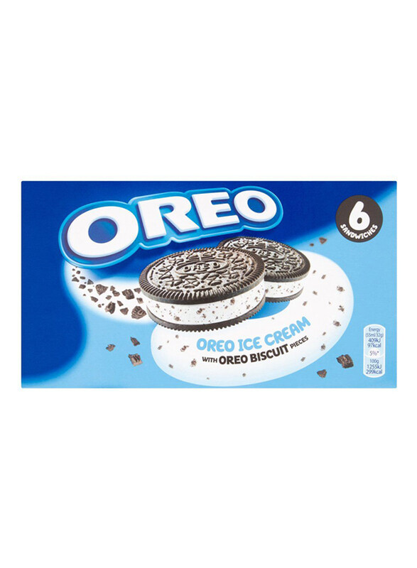 

Oreo Ice Cream Sandwich Biscuit, 6 x 55ml