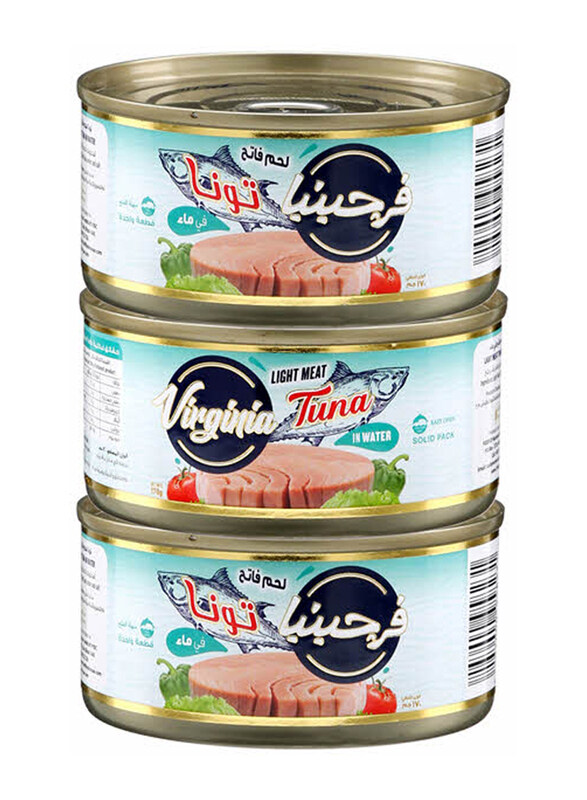 

Virginia Light Meat Tuna in Water, 3 x 170g