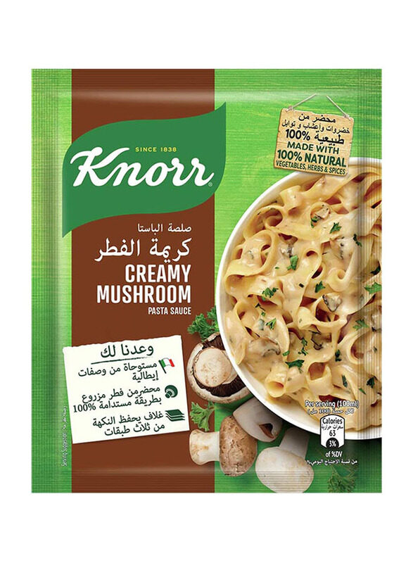 

Knorr Creamy Mushroom Pasta Sauce, 52g