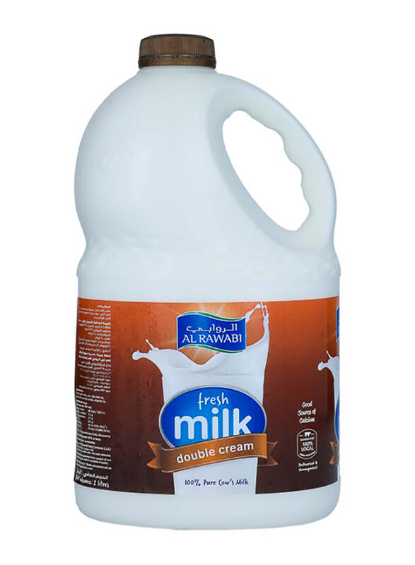 

Al Rawabi Double Cream Fresh Milk, 2 Liters
