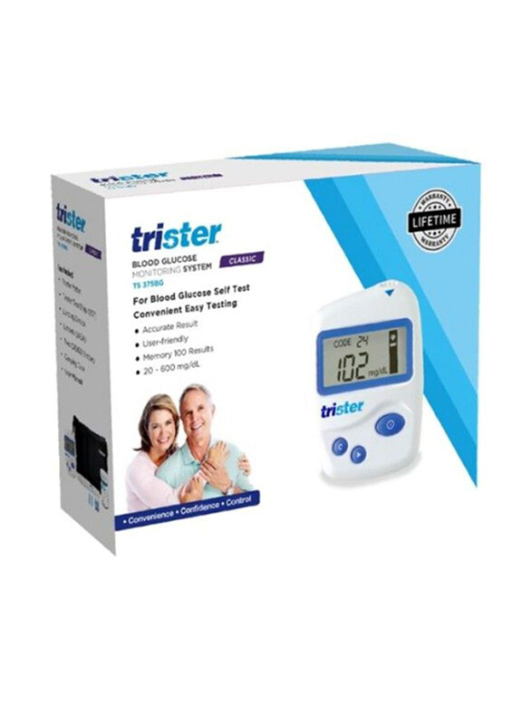 

Trister Blood Glucose Monitoring System, Ts375Bg, White