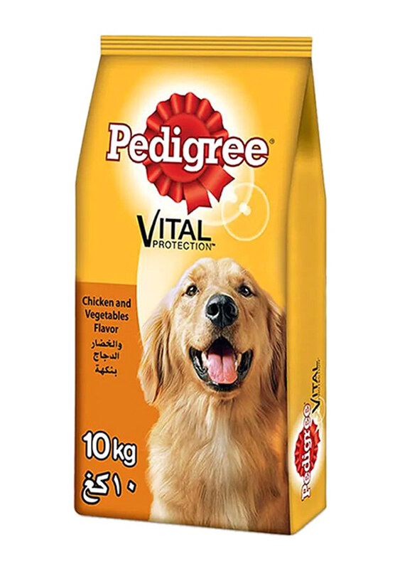 

Pedigree Vital Protection Chicken & Vegetables Adult Dry Food, 10Kg