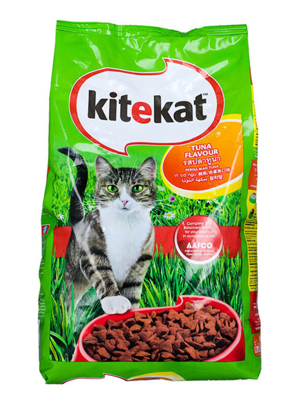 

Kitekat Tuna Flavour Dry Adult Cat Food, 1.4kg