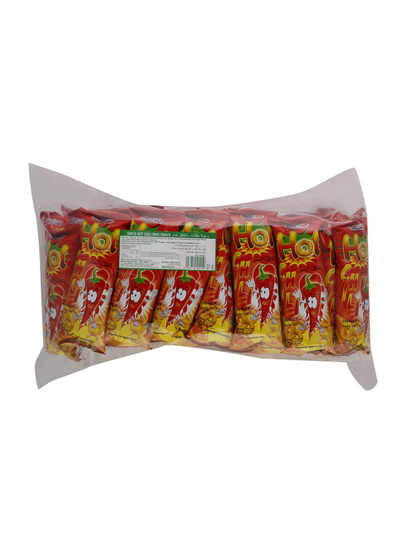 

Rico Hot Chilli Ring Snack, 30 x 10g