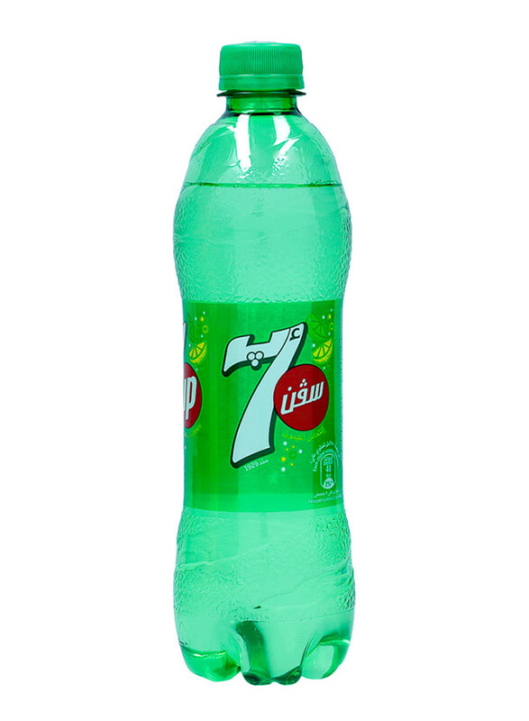 

7Up Regular Soda Lime Carbonated Soft Drink, 500ml