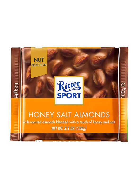 

Ritter Sport Honey Salt Almond Chocolate, 100g