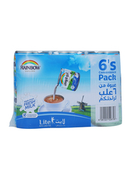 Rainbow Lite Evaporated Milk, 6 Tin x 160ml