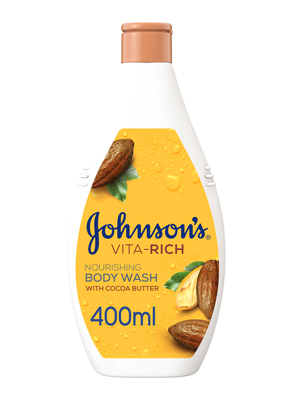 

Johnson's Vita-Rich Nourishing Body Wash with Cocoa Butter, 400ml