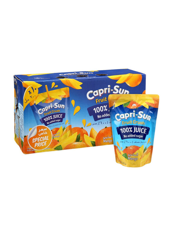 

Capri Sun Mango Fruit Crush, 10 x 200ml