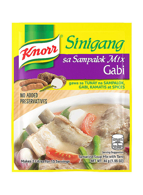 

Knorr Sinigang May Gabi Recipe Mix, 44g