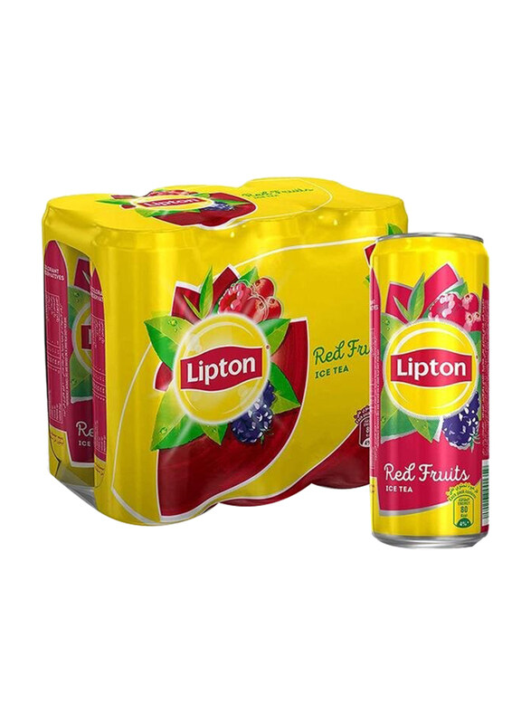 

Lipton Red Fruit Ice Tea, 6 x 290ml