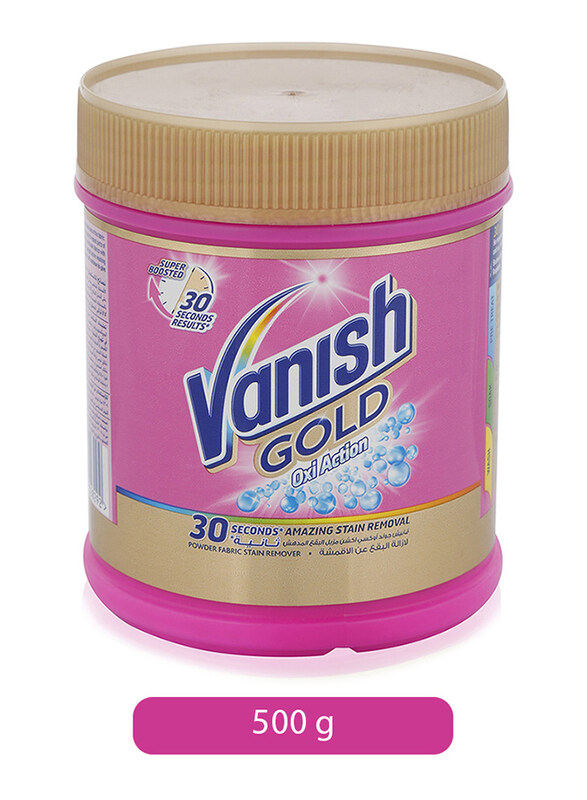 

Vanish Gold Oxi Action Powder Stain Remover, 500g