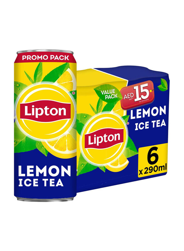 

Lipton Lemon Ice Tea, 6 x 290ml