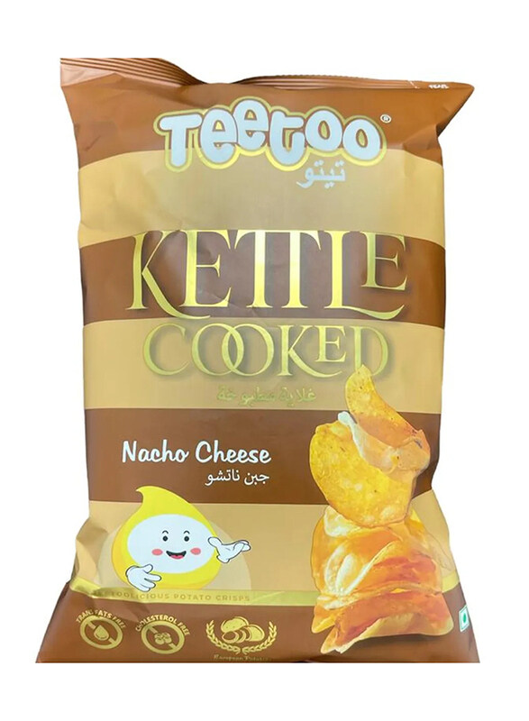 

Teetoo Kettle Cooked Nacho Cheese Chips, 150g