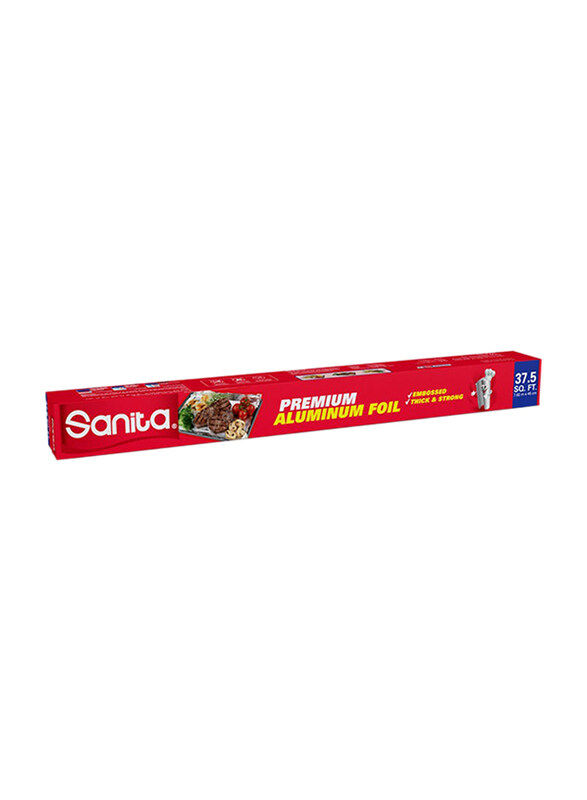 

Sanita Premium Aluminum Foil, 37.5 Sq.Ft.