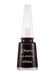 Flormar Glossy Nail Enamel, 323 Cherry Dessert, Black