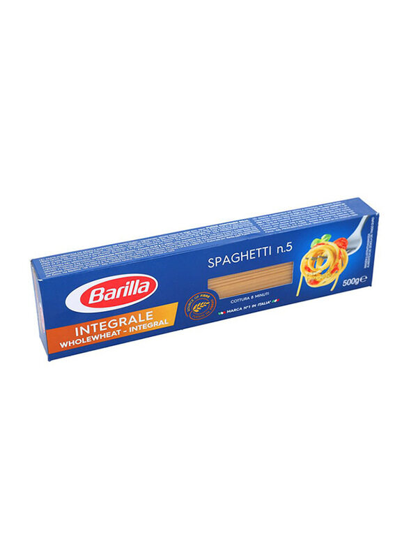 

Barilla Spaghetti 5 Whole Wheat Pasta, 500gm
