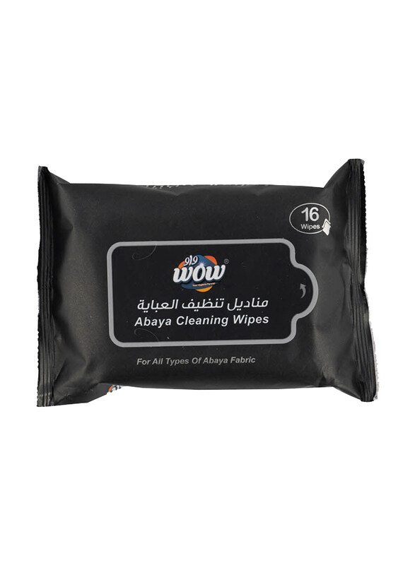 

Wow Abaya Cleaning Wipes, 16 Wipes