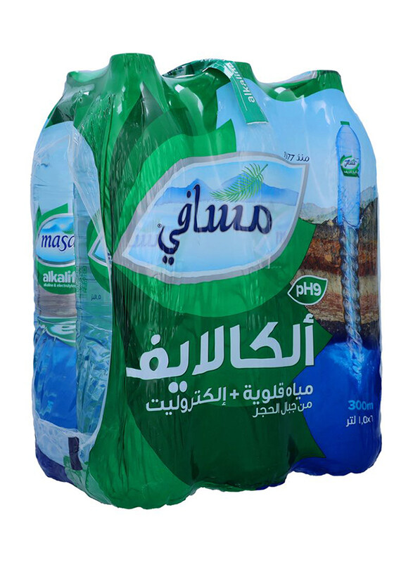 

Masafi Alkalife Water, 6 Bottles x 1.5 Liter