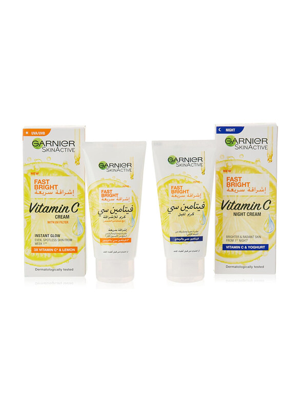 

Garnier SkinActive Fast Fairness Day Cream & Night Cream, 2 x 50ml