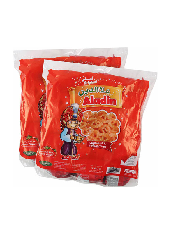 

Aladin Polybag Potato Crunchies, 2 x 20 x 15g