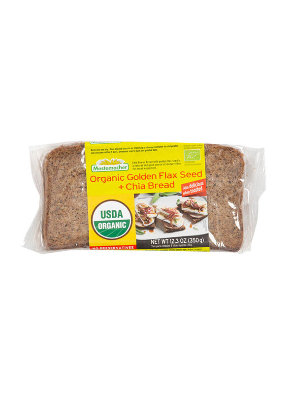 

Mestemacher Organic Flaxseed & Chia Bread, 500g