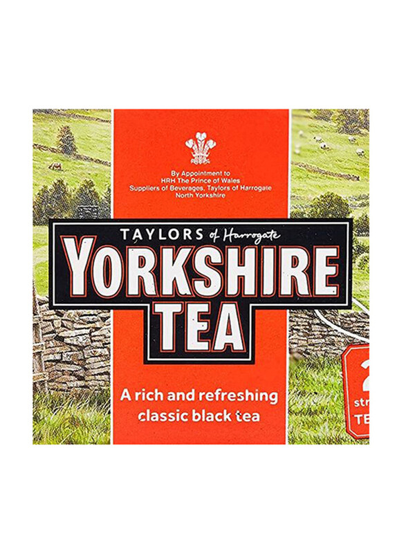 

Yorkshire Tea Red Tea Bags, 25 Tea Bags x 2.2g