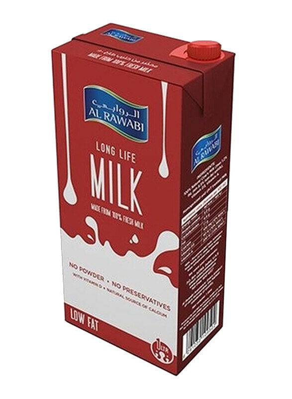 

Al Rawabi Long Life Low Fat Milk, 1 Liter