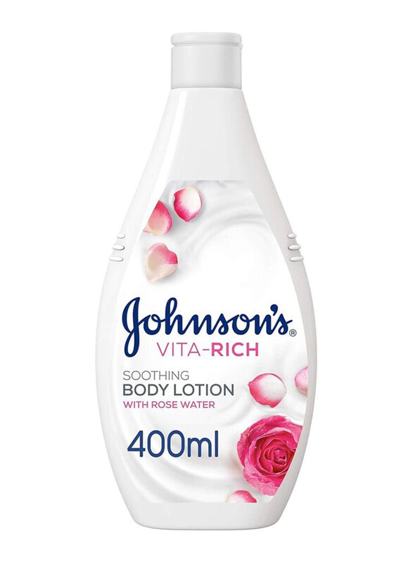 

Johnson's Soothing Body Lotion With Rose Water 400ml