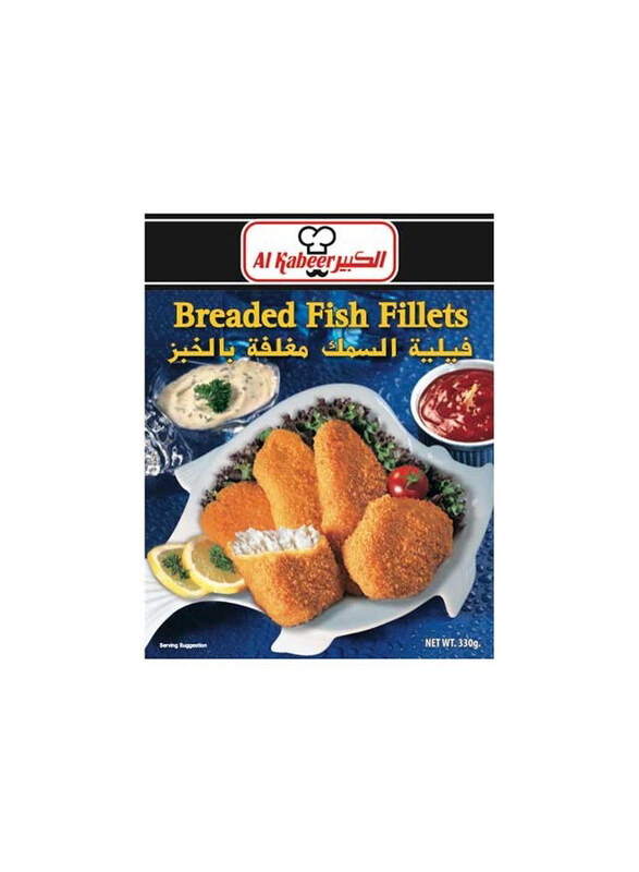 

Al Kabeer Breaded Fish Fillet, 330g