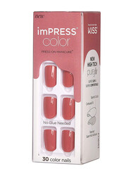 Kiss imPRESS False Nails, KIMC011C, Platonic Pink