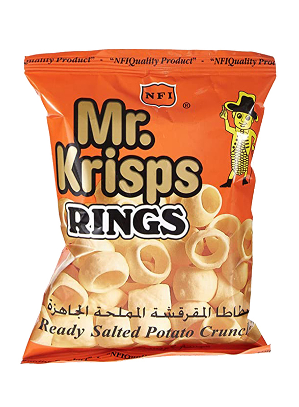 Mr.Krisps Salted Potato Rings, 15g