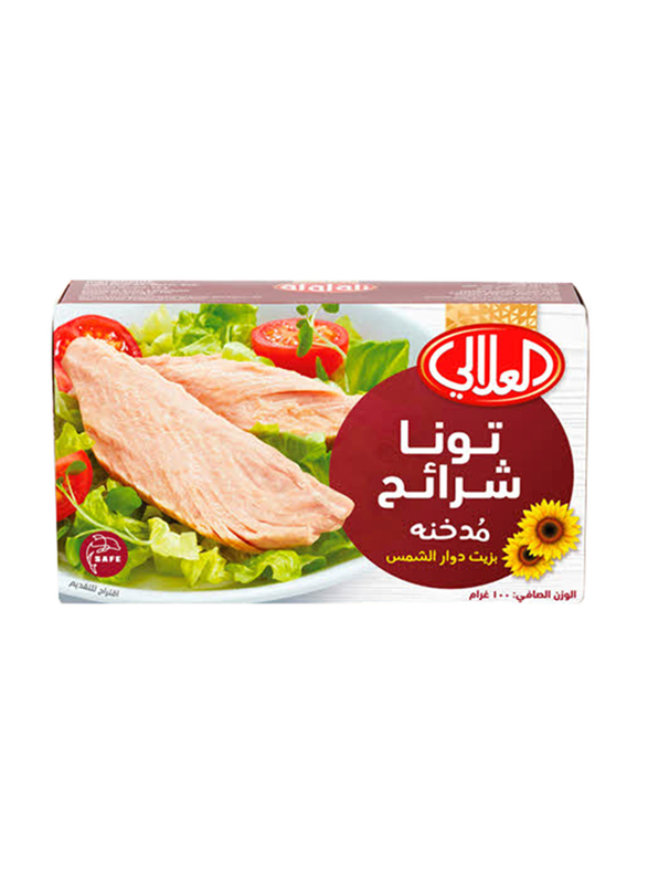 Al Alali Smoked Tuna Slice Sunflower Oil, 100g