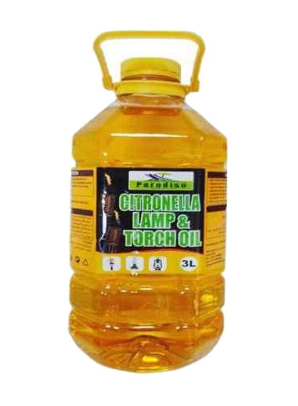 

Paradiso Citronella Lamp Oil, 3 Ltr, Yellow