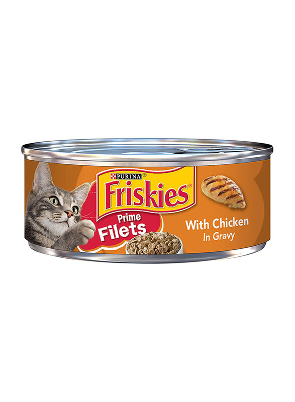 

Purina Friskies Fillets Chicken Gravy Wet Cat Food, 5.5 Oz