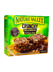 Nature Valley Crunchy Oats & Chocolate Bar, 5 Packs x 42g